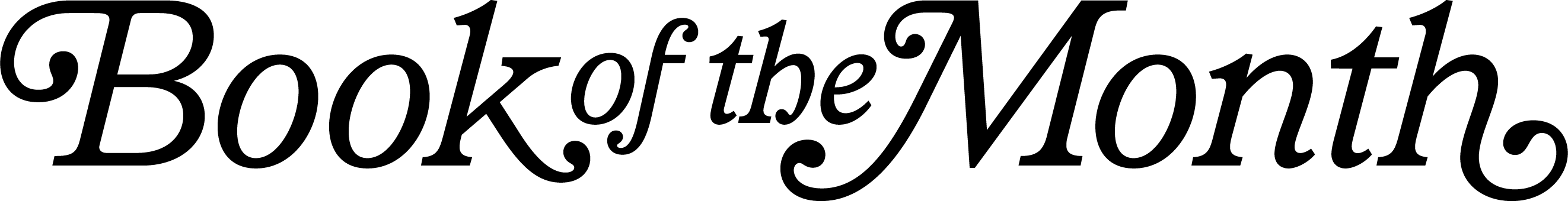 Logotype of Book of the Month
